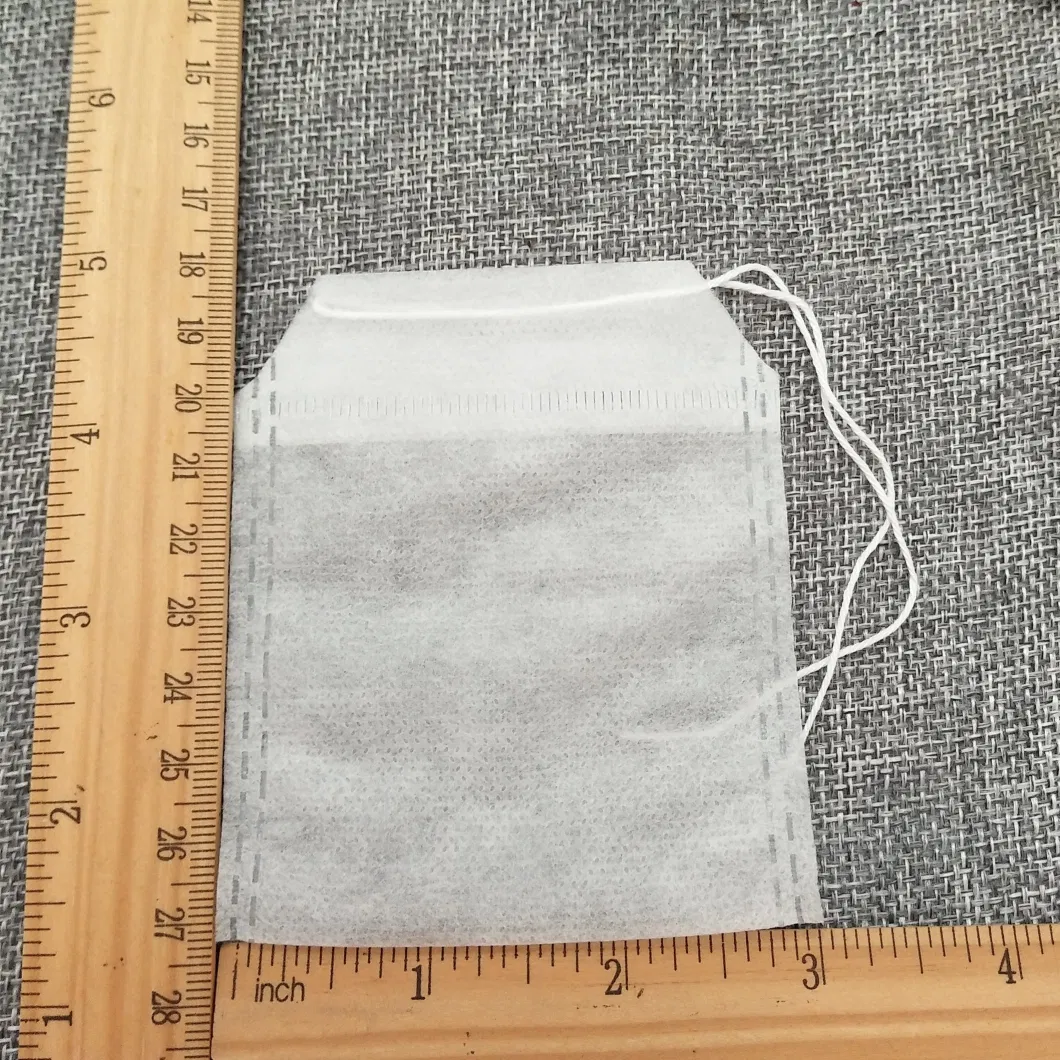 5*7cm Drawstring Non-Woven Fabric Empty Bag for Green Tea Biodegradable Tea Bag