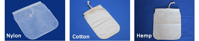 75 Micron Nylon Straining Bag Fine Mesh Food Strainer Filter Bags for Nut Milk, Green Juice, Cold Brew, Home Brewing
