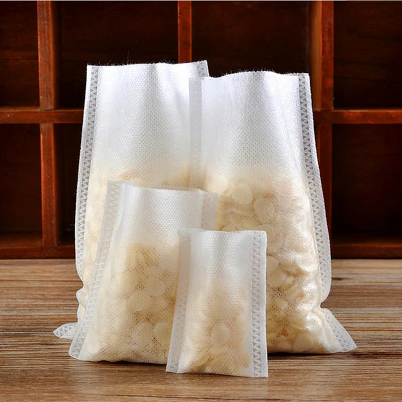 9*10cm Custom Disposable Empty Fabric Non-Woven Tea Packing Bag for Sale