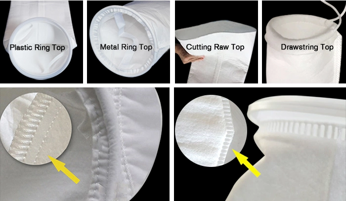 PP/PE/Nmo Liquid Filter Bag with Seam/Welded Micron Filter Sock