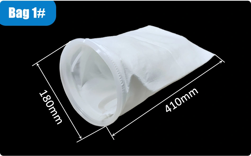 100 300 600 Micron Nylon Monofilament Liquid Mesh Filter Bag with Plastic Ring