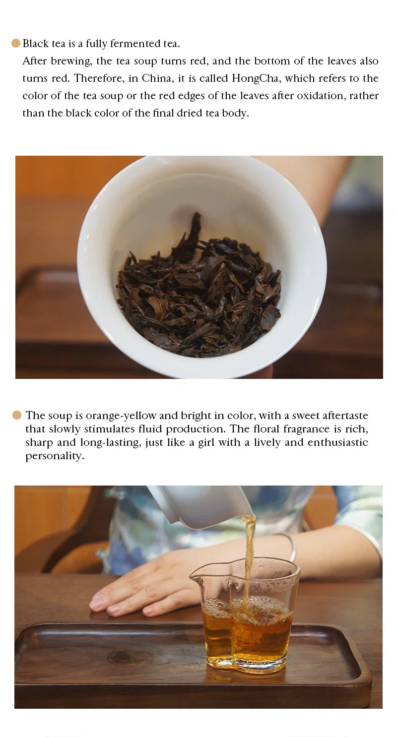 Chinese Factories Produce High-Quality Loose Tea, Fresh Black Tea