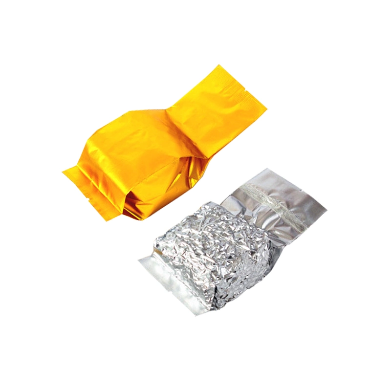 Various Colors Aluminum Foil Metallized Plastic Laminated Heat Seal Side Gusset Food Vacuum Pouch Small Tea Packaging Bag$0.01 - $0.09