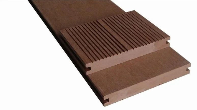 New 3D Wood Grain Deck Low Price Wood Plastic Board