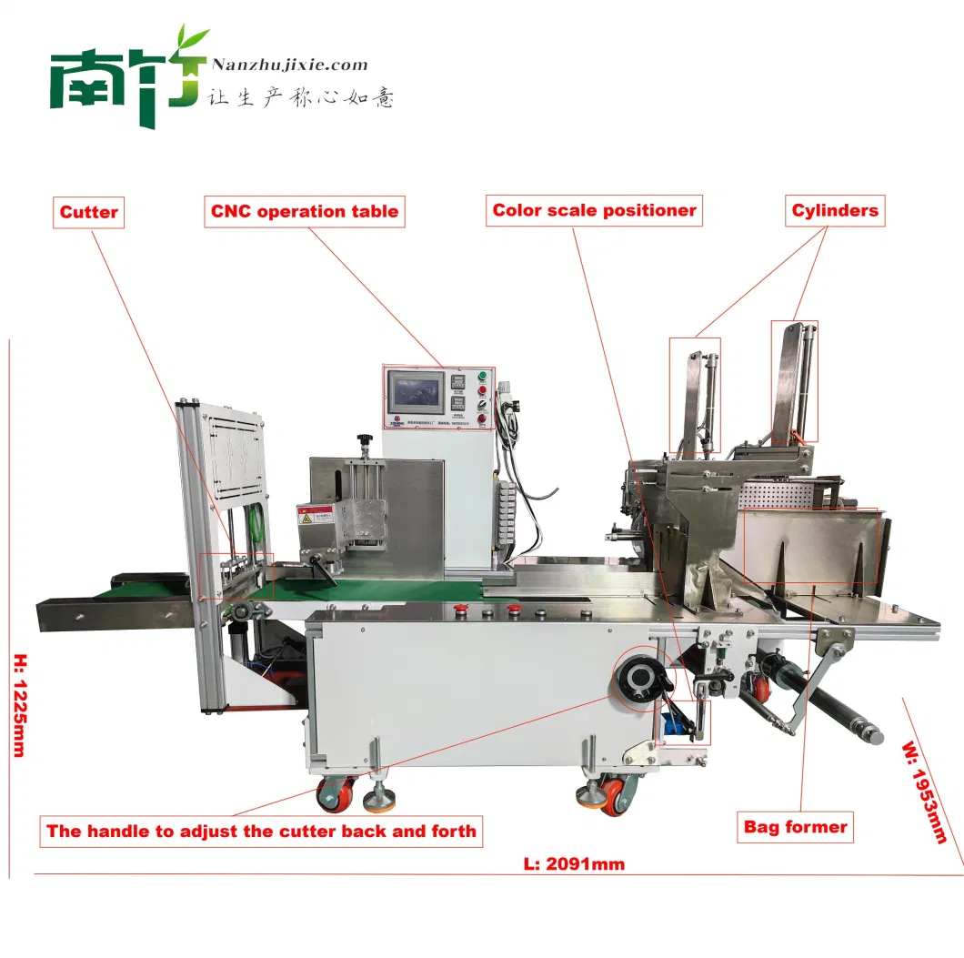 Printing Drinking Straw Packing Machine Paper Bag Full-Automatically