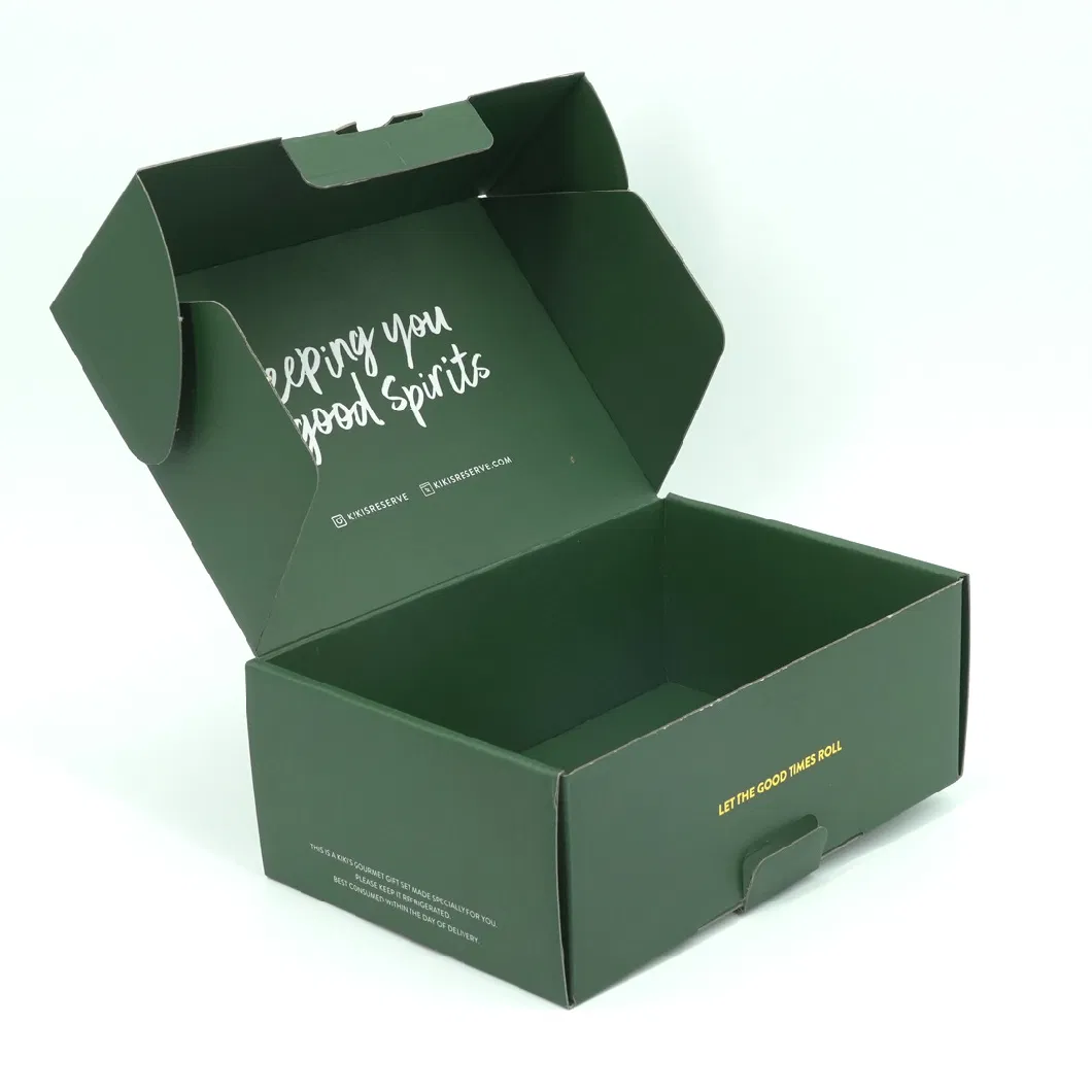 Portable Modern Custom Logo Printed Cardboard Corrugated E-Commerce Business Packaging Mailing Boxes