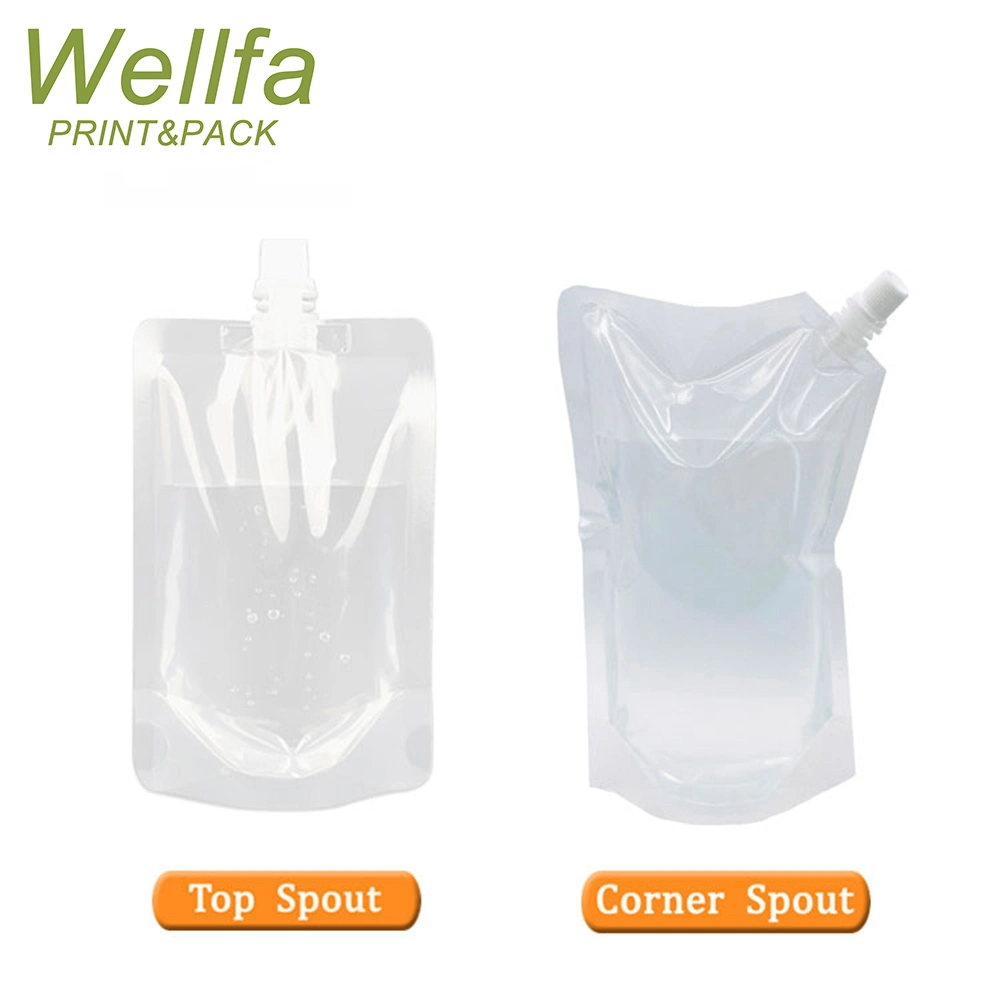 30ml 50ml 200ml Travel Lotion Bag Refillable Empty Squeeze Leakproof Pouch Stand up Pouch Lotion Shampoo Travel Packaging Bag