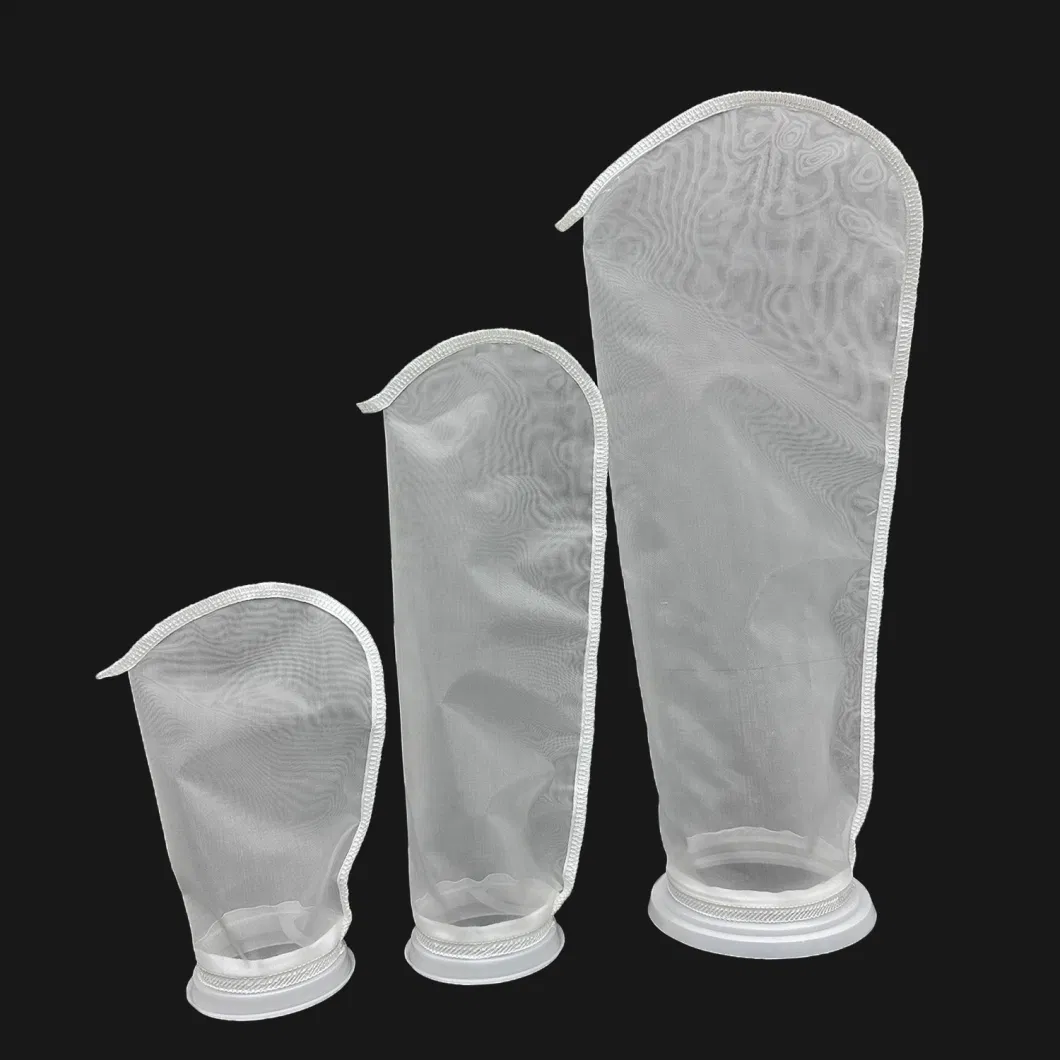 Professional 15 25 50 150 Micron Mesh Filter Bag Nylon Water Liquid Filter Bag for Industrial Chemical