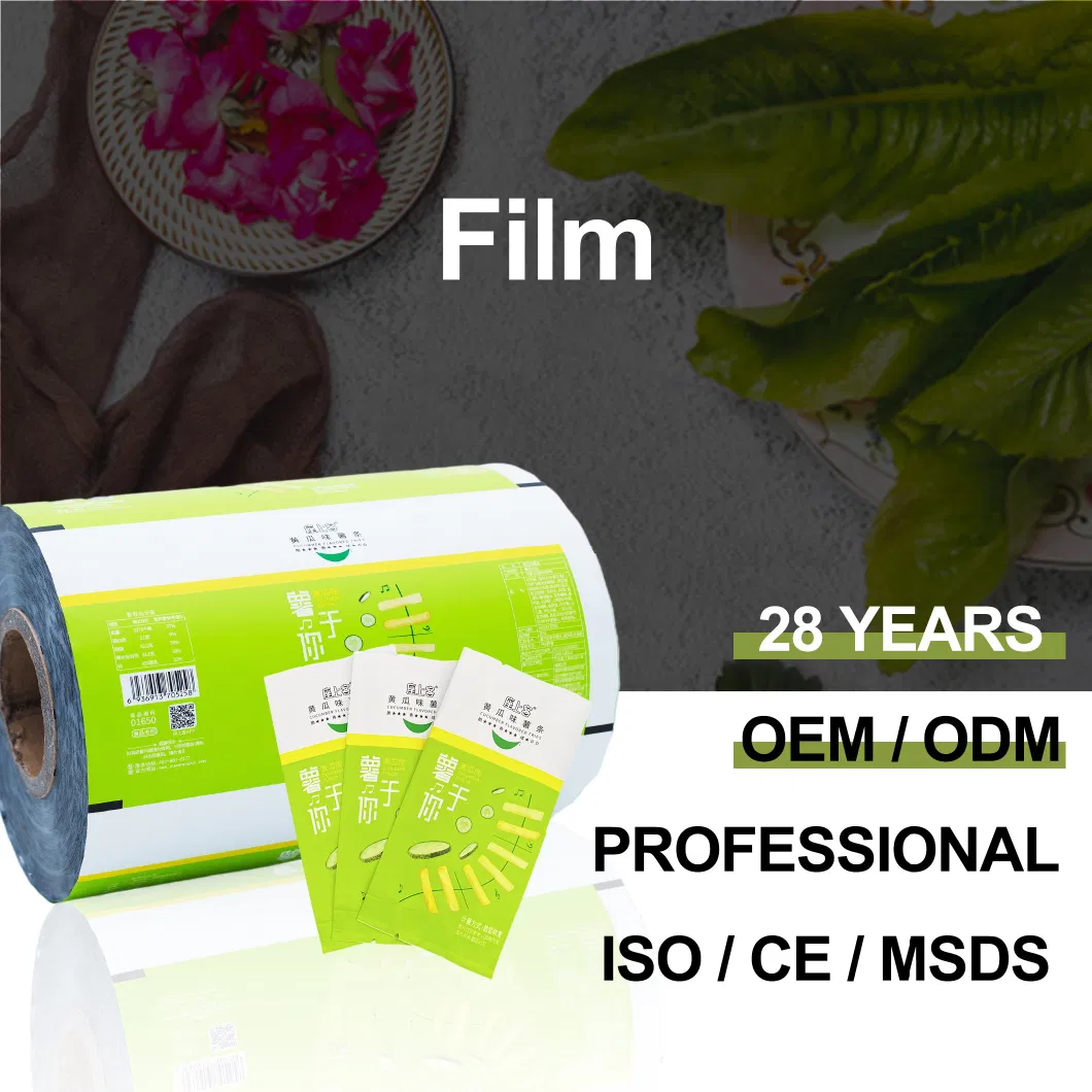 Factory Custom Plastic Coffee Milk Tea Juice Drinks Water Cup Sealing Film Auto-Packaging Roll Film