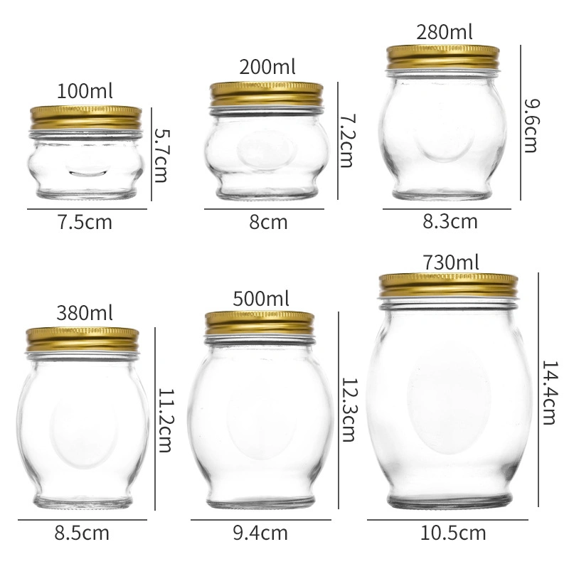 Wholesale Manufactured Regular Mouth Mason Jars, Split Type and Extra Single Lids Included, for Canning, DIY &amp; Candle