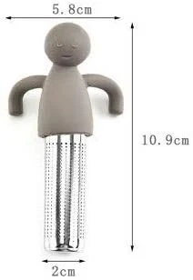 Tea Infusers Stainless Steel Little Man Shaped Tea Strainer Bl13894