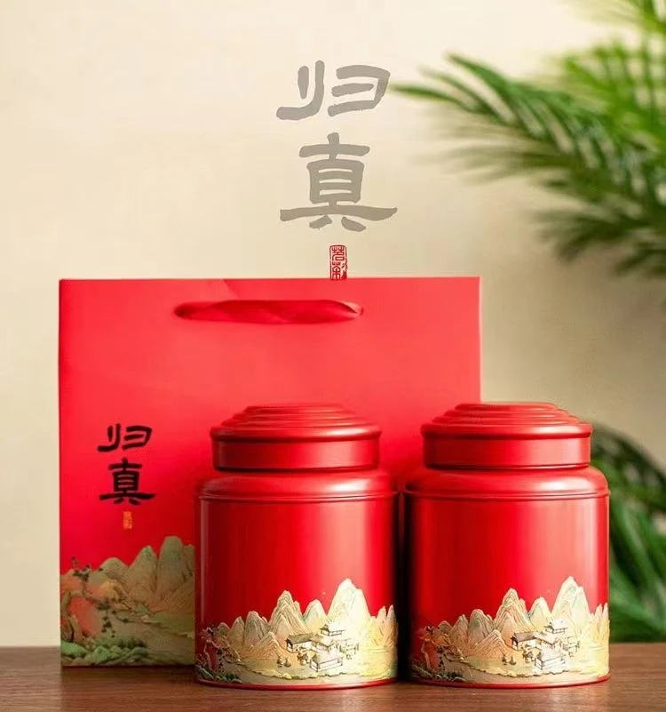 2024 Hot Sale Custom Luxury Irregular Shaped Metal Tea/Food/Gift Tin Box Packaging