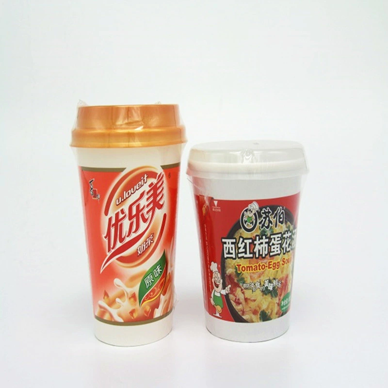 40 Gague Polyolefin POF Shrink Wrap Film for Milk Tea Packaging