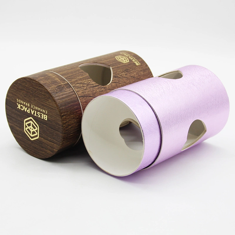 Round Kraft Paper Tube Packaging Wholesale for Tea Biodegradable Cardboard Paper Tube