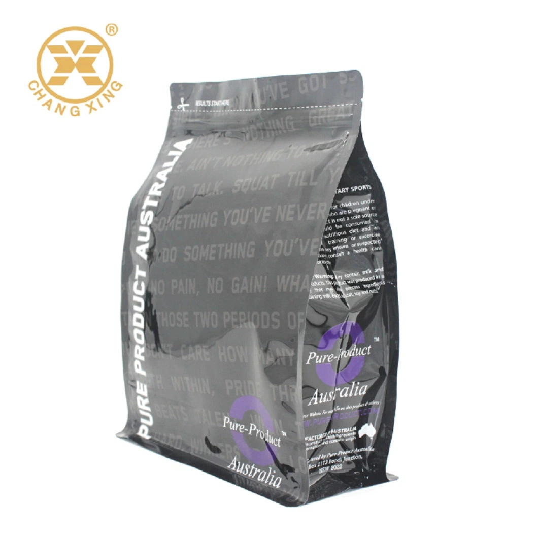Aluminum Foil Milk Powder Laminated Organic Matcha Green Tea Stand up Pouch for Powder Bag with Zipper