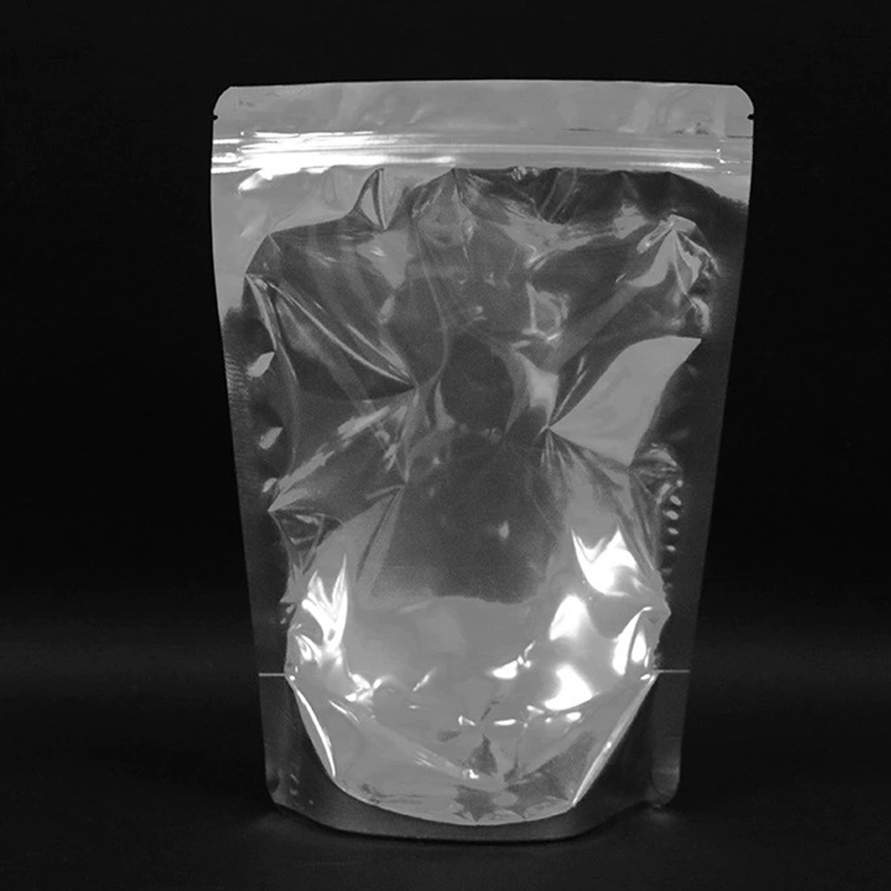 Tea Packaging Bag Blank 3D Three -Dimensional Self -Sealed Bag Eight -Sided Kraft Paper Bag Tea Packaging Zipper Bag Stand up Aluminium Foil Clear Zipper Bag
