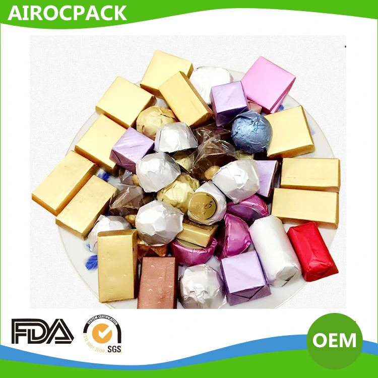 Soft Temper and Composited Treatment Aluminium Foil Chocolate Wrapper