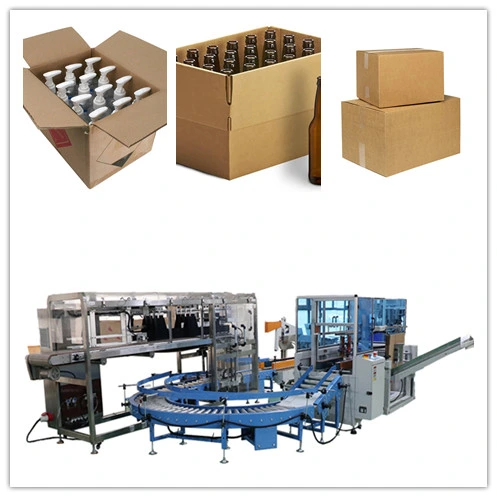 Automatic Bottle Edible Lubricating Oil Bottle Beverage Carton Package Machine