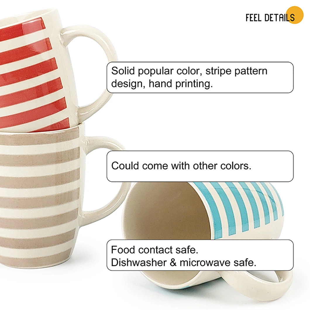 Ceramic Pottery Tea Cup Coffee Mug, Afternoon Set Tea Cup