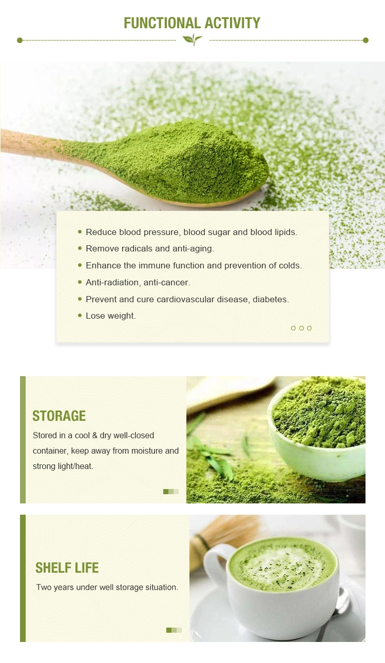 Wholesale Natural Fresh Premium Private Label Organic OEM Matcha Powder Green Tea Effect Matcha