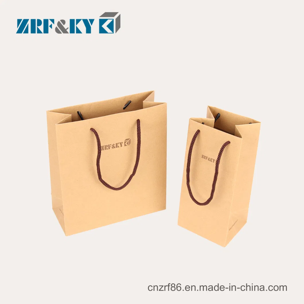 Customized Printed White/Brown Kraft/Art/Coated Paper Packaging Candy/Tea/Nut/Food/Shopping Paper Bags