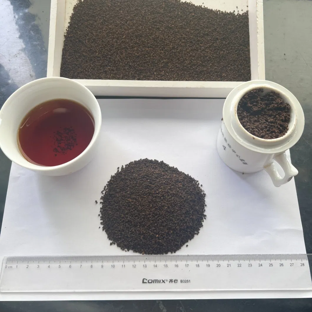 Chinese Wholesale Black Tea Pekoe Dust Broken Herbal Ctc Black Tea Pekoe Fannings