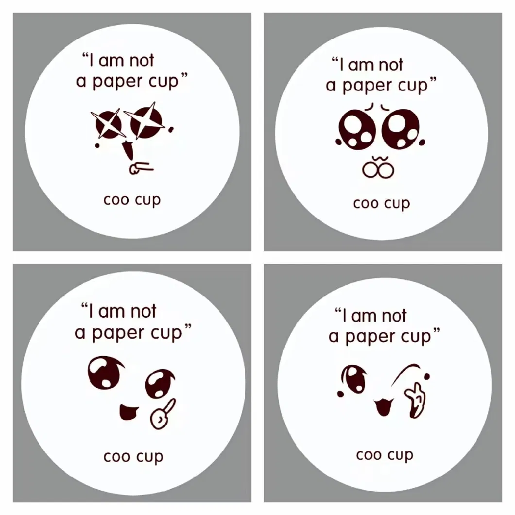 Customized Print Logo Boba Bubble Tea Milk Plastic Roll Packaging Cup Sealing Film