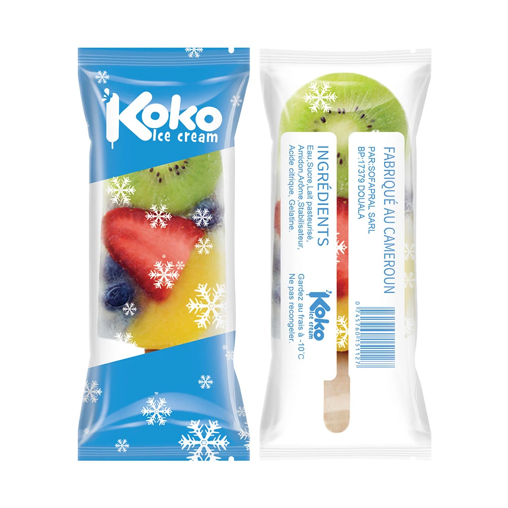 Bolsas Personalizadas Frozen Food Packaging Heat Seal Plastic Popsicle Bag