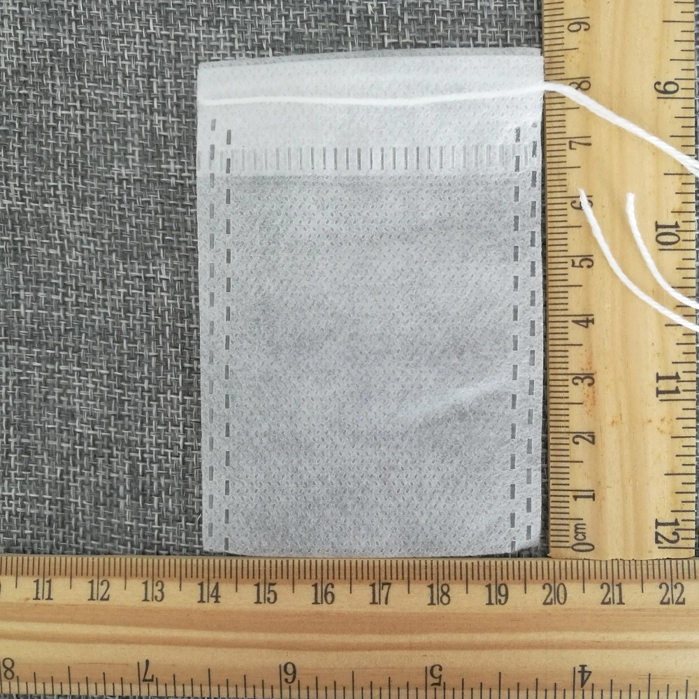 6*8cm Food Grade Drawstring Non-Woven Fabric Empty Tea Bag for Loose Tea