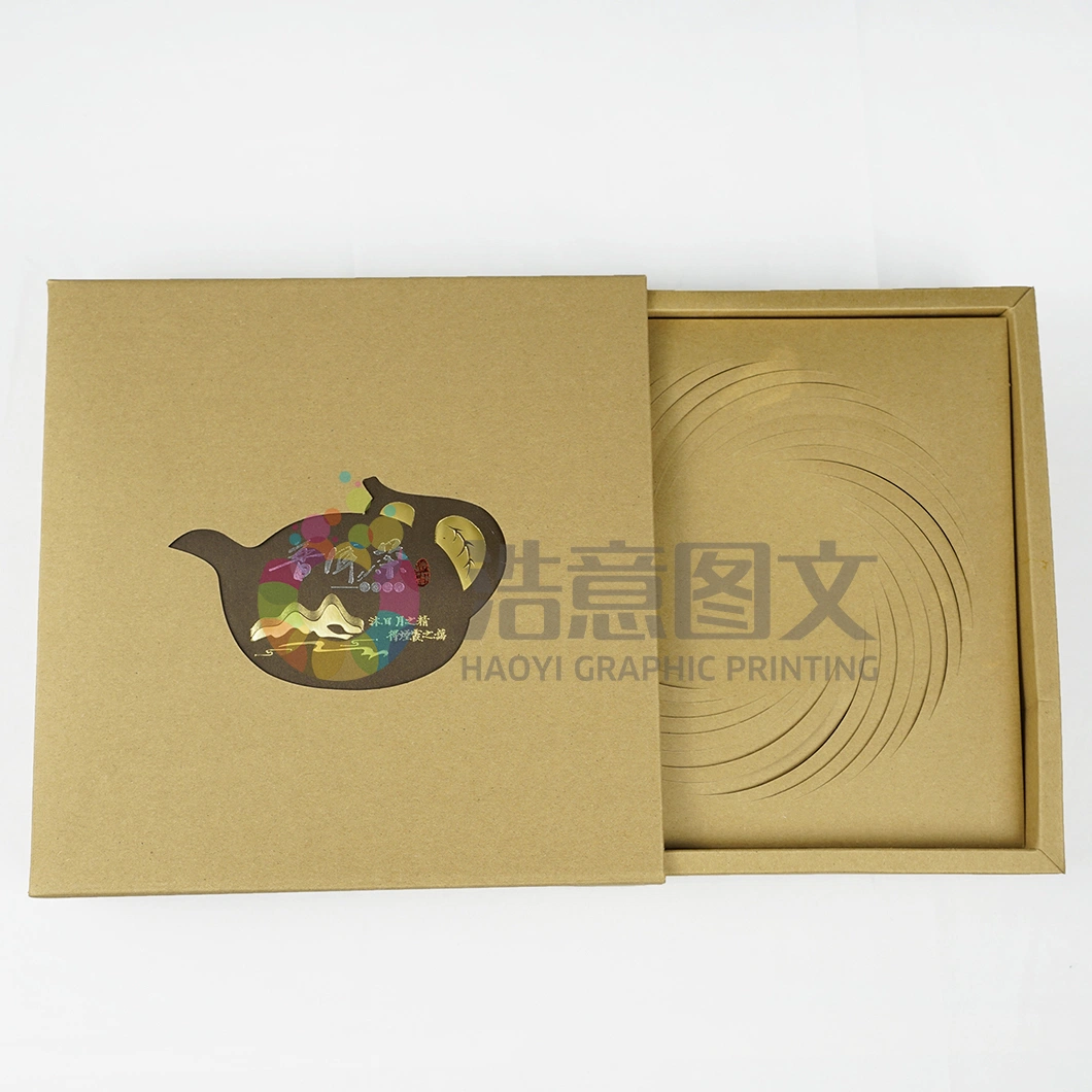 China Wholesale Kraft Paper/Creative Tea Gift Box/Drawer Box Packaging