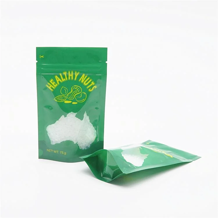 Custom Printed Resealable Pouch Empty Tea Bags Smell Proof Aluminum Foil Stand up Pouch with Zipper Food Packaging Bag