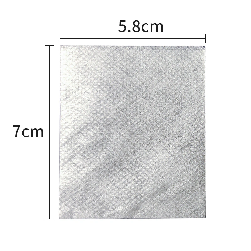 50X 60mm Homegrown Corn Fiber Biodegradable Heat Sealing Coffee Filter