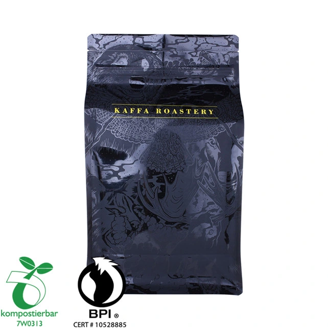 500g Printed Zipper Aluminum Foil Recycled Empty Coffee Tea Pouch Bag