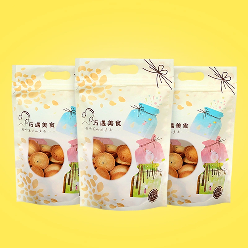 Custom Printed Empty Coffee Bean Tea Food Packaging Bag Zipper Pouch