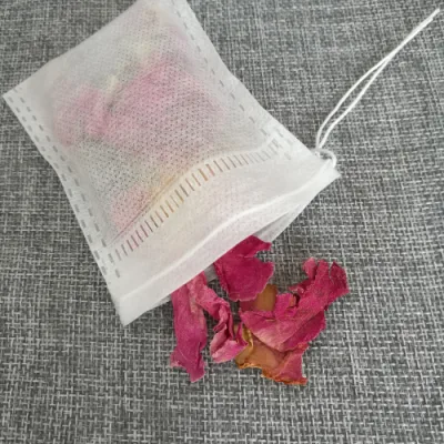 6*8cm di tessuto non tessuto di grado alimentare sacco da tè vuoto per Tè sciolto