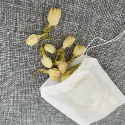 Sacchetto di carta da 6*8cm vuoto con filtro biodegradabile con stracci singoli Con stringhe