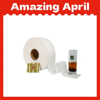 Colore bianco di alta qualità o colore naturale non termosaldato Sacchetto per tè/carta da caffè