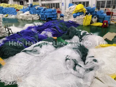 0,20 mm X 6 veli X 240 MD X 200 m X nylon 3-3/8&quot; Rete da pesca rete rete di riempimento rete di torsione di pesce rete nylon Multi-monofilament