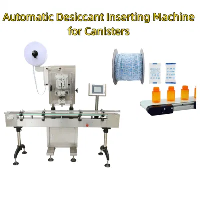 Macchina per inserimento automatico del sacchetto di essiccante