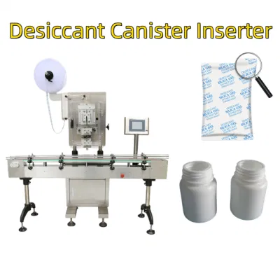 Macchina per inserimento automatico del sacchetto di essiccante