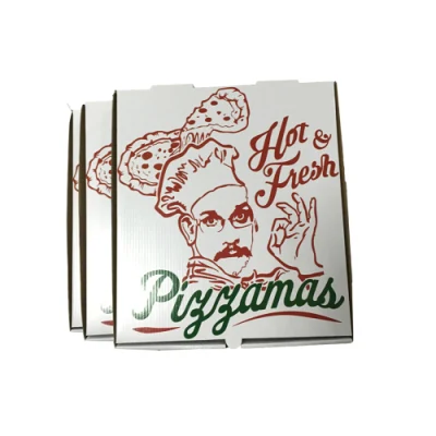 Bella prezzo basso personalizzato Logo Pizza scatole cibo imballaggio scatole