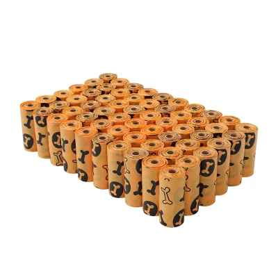 Sacchetto monouso per cani ecologico completamente compostabile stampato personalizzato Biodegradabile