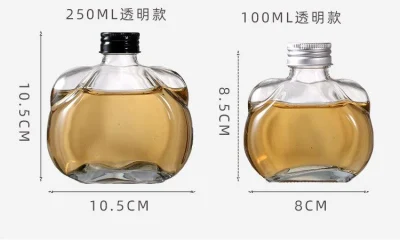 Carino biberon per acqua potabile tazze per succhi ermetici riutilizzabili vasetto per acqua a prova di perdite per vasetto per salsa, contenitore per bevande per succhi