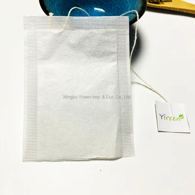 Sacchetti da tè vuoti in carta da filtro monouso, con stringhe, etichetta personalizzata, per il contenimento di polvere di caffè o tè alle erbe