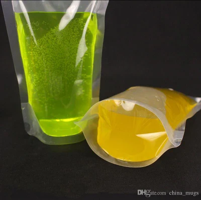 50 ml - sacchetto impaccante del becco da 2100 ml dell&prime;acqua potabile della spremuta del becco del sacchetto del sacchetto di Eco della bevanda della spremuta liquida di plastica pura amichevole di plastica completamente trasparente del becco