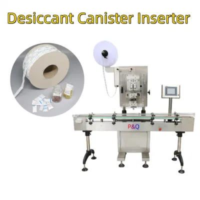 Insertore del contenitore dell&prime;essiccante / 100 contenitori al minuto