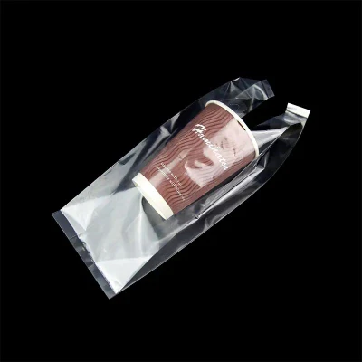 Sacchetto di tè del latte degradabile bevanda di caffè takeaway plastica di grado alimentare Borse