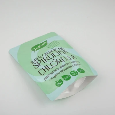 Sacchetti di plastica personalizzati termosigillare lamina di alluminio Stang up Mylar Pacchetto con chiusura a zip