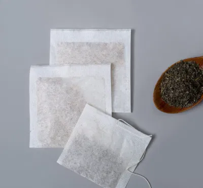 Carta da filtro per teabag sigillabile a caldo PLA di colore bianco