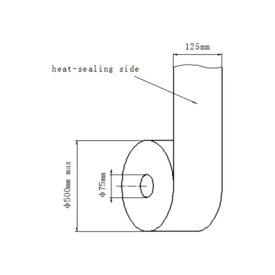 Carta per filtro per sacchetti per tè Heat Seal per sacchetti per tè vuoti Per tè sciolto di erbe di foglia